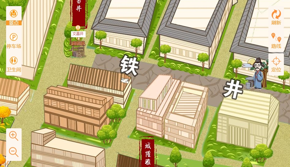 咸丰智慧景区：手绘地图与语音导览的完美融合