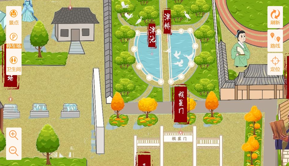 咸丰手绘地图景区语音讲解导览系统：智慧景区建设的基石